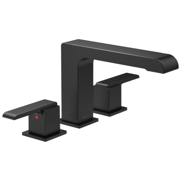 Ara Grifería de Tina 8" pulgadas Roman Tub Negro