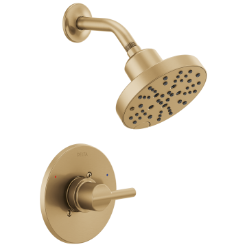 Ducha Completa Nicoli Champange Bronze