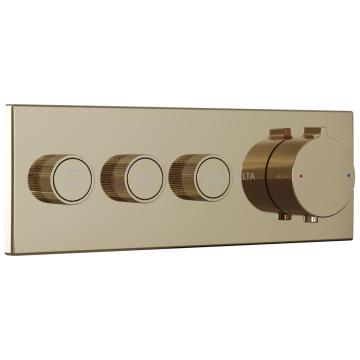 Trim 3 Botón Termostático MagnaChoice Polished Nickel