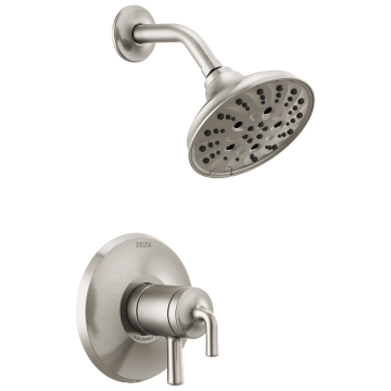 Trim, Brazo y Regadera dos Funciones Kayra Stainless
